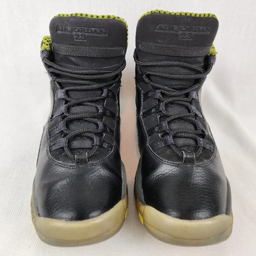 Nike Air Jordan Retro 10 Venom Green Black